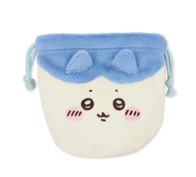 ちいかわ フェイス巾着 2 ハチワレ