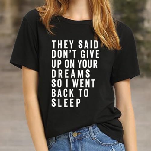 BLACKMYTH Women T Shirt Graphic Letter tee Shirt Fashion Short Sleeve Tops Summer4