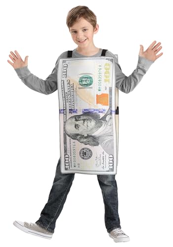 Disfraz de Billete de 100 Dólares para Niño