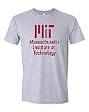 World and Space MIT University T-Shirt, MIT University Logo Shirt, Game Day Tee, Gift T-Shirt (as1, Alpha, m, Regular, Regular, Sportgrey)