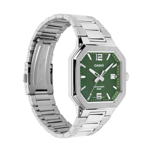 Image of Casio Enticer Men MTP-B195D-3AVDF Analog Green Watch Men (A2525)