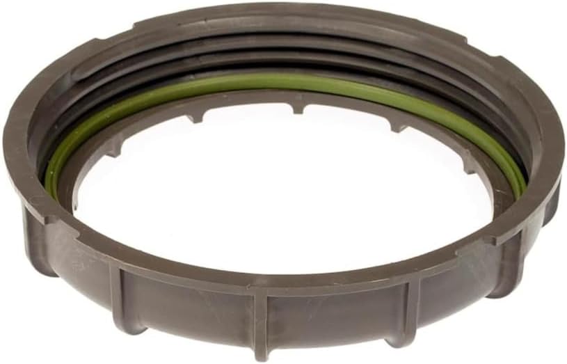 KarParts360 For Ford Ranger 1998 99 00 01 02 2003 Fuel Tank Lock Ring | Plastic, Rubber Material | Gray | 5 Inches Inside Diameter | 6.625 Inches Outside Diameter | For 2L5Z9A307AA, F87Z9A307BA
