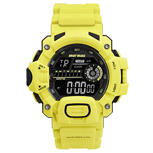 Relógio Mormaii, Pulseira Polimero, Masculino, Verde