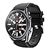 Minggo Bands for Samsung Gear S3 Frontier/Classic Watch Silicone Bracelet Sports Silicone Band Strap Replacement Wristband, Black