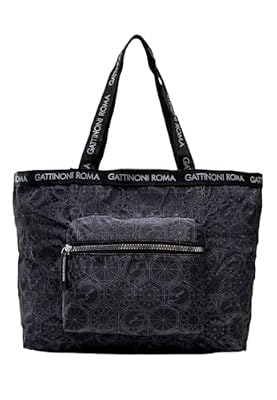 Gattinoni Borsa A Spalla Shopper Teodosia Easy Chic BENTF8071WIP Nero