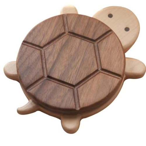亀の形 コースター ドリンクコースター 厚い コルクコースター ドリンク用 吸収性 木製 卓上保護カップマット コーヒーテーブル用