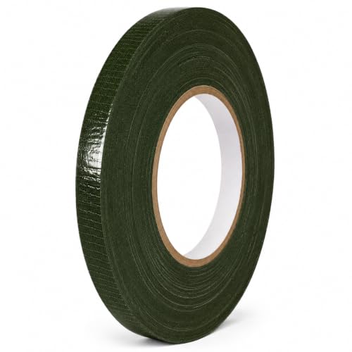 Image of GGR Supplies CDT-36 Industrial Grade Cloth Duct Tape, Olive Drab 1 /2 Inch x 60 Yards, Waterproof UV Resistant Heavy Duty, Clean Removal with No Sticky Residue for Repairs, Packaging, and Bundling