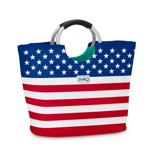 Image of Swig Life Loopi Tote Bag, Large, Lightweight, Waterproof Beach and Utility Bag
