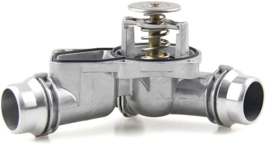 11531437040 Engine Cooling Thermostat Housing Coolant Water Pump Outlet Compatible With Vehicle Models E46 E39 X3 X5 Z3 Z4 320i 325i 330i 525i 530i Aftermarket Replacement