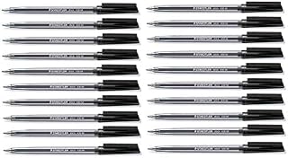 Staedtler Medium 0.5Mm Black 430 Stick Ballpoint Pens Writing Pen Smooth Efortless Ink Flow Regulated (Pack Of 20)