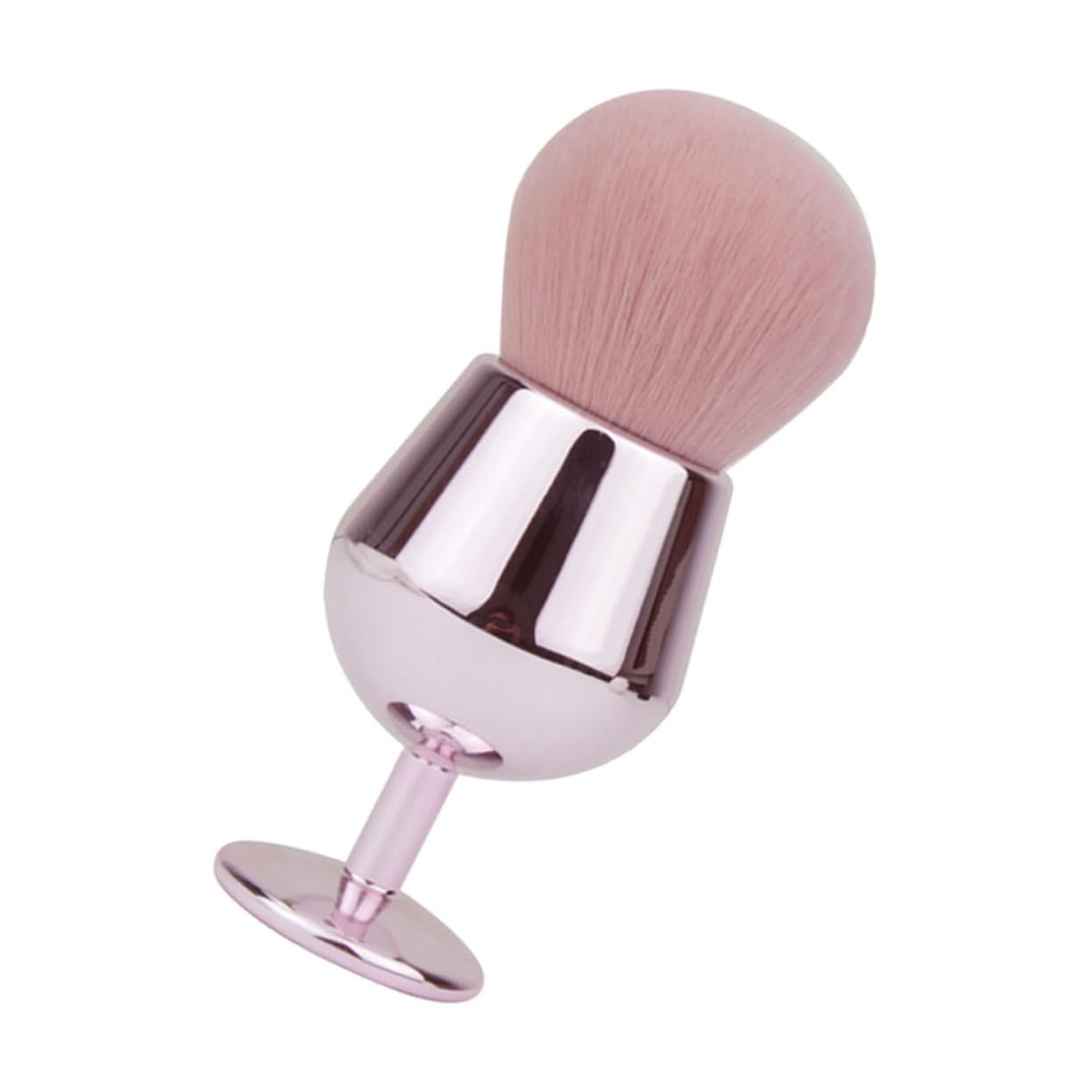 Angoily Dense Fluffy Powder Brush for Women Makeup Brush Blush Brush Foundation Brush Soft Silk Smooth No Shedding for Cosmetics
