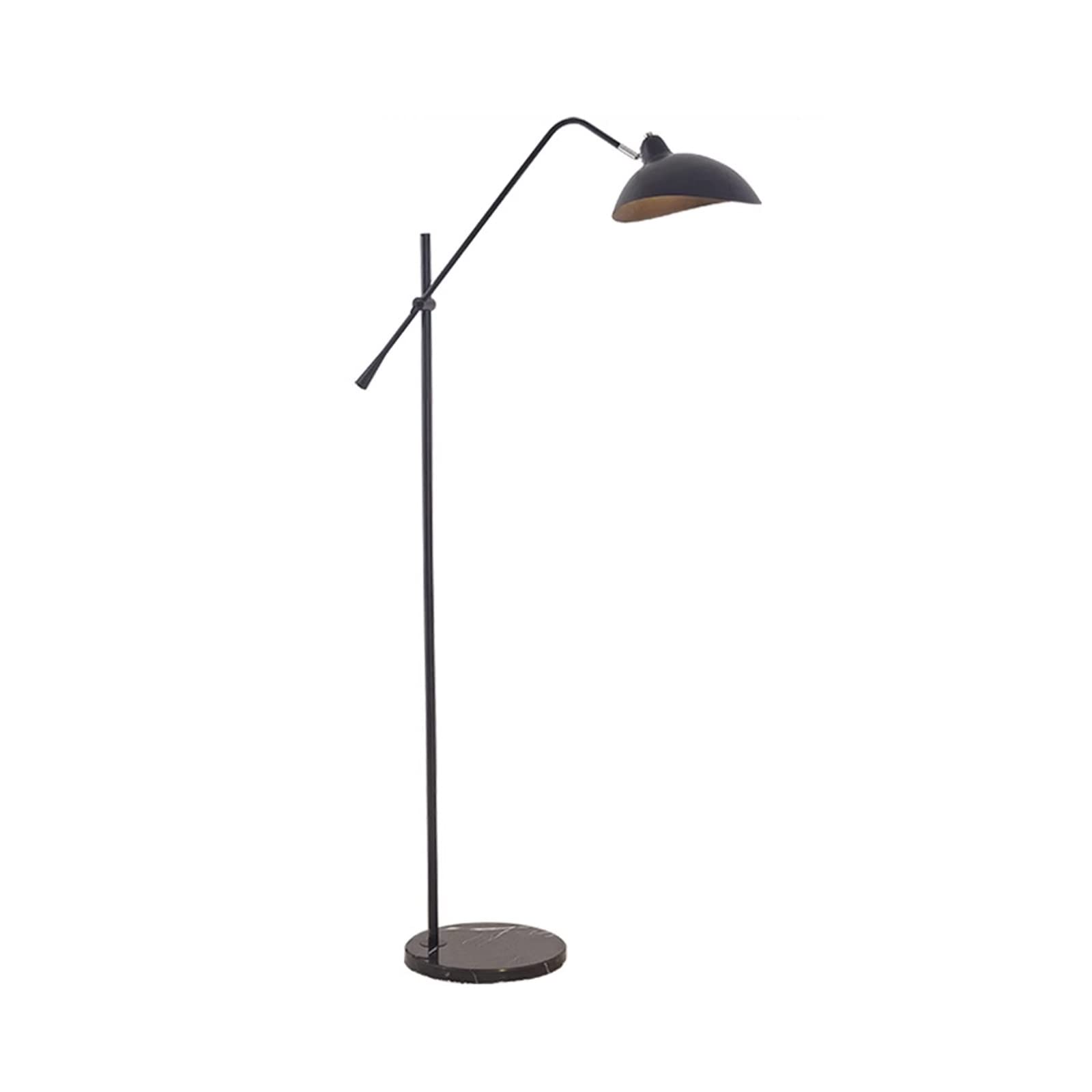 LJHFG63KUYT Standing Lamps Living Room Floor Lamp Bedroom Minimalist Design Vertical Desk Study Sofa Reading (Excluding Light Source) Decorate(Black)