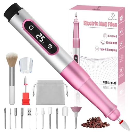 Oukzon 13-in-1 Electric Nail Drill Kit