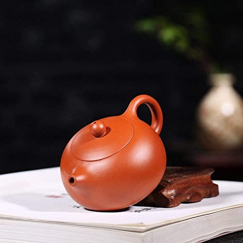 Tetera Yixing, hecha a mano, arena púrpura original de la mina, tetera tradicional de kungfu, tetera en forma de xi shi… - Imagen 4