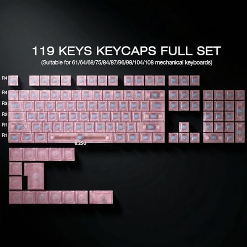 Teclas PBT texturizadas Sunzit perfil Cherry para evitar el desgaste 2
