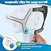 3 Pack N20 Headgear Compatible with AirFit/AirTouch N20 Nasal Mask, Soft Adjustable Replacement N20 Headgear Strap with 6pcs Magnetic Clips