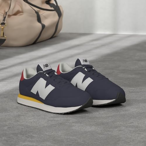 New Balance New Balance Men's 237 V1 Sneaker, Nb Navy/White/Team Red, 4.5