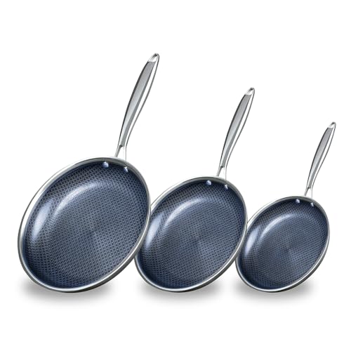 THE COOK'S COMPANY Non-Stick Frying Pan Set - Detailed View