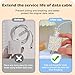 CameCosy Cute Cable Protector Compatible for iPhone Apple Charger with Pretty Colorful Butterflies Pattern,Data Cable USB Type C Cord Saver Phone Charger Protector for iPhone 11 12 13 14 15 Pro Max