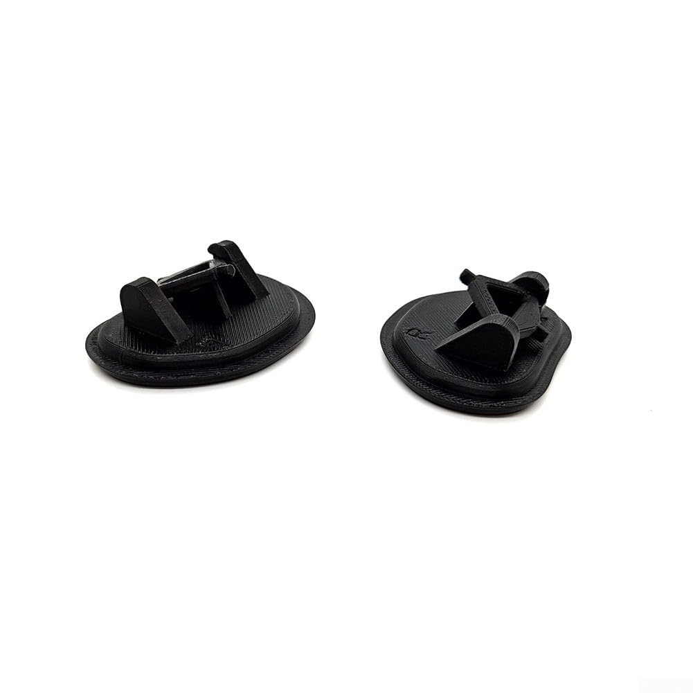 Par de fundas de lavado de faros delanteros compatibles con BMW Z4 E85 E86 2002-2008, negro, OE 51117078261 51117078262