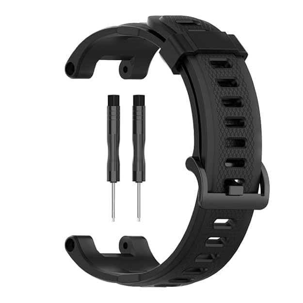 Techmount Soft Silicone Watch Band Compatible with Amazfit T-Rex/T-Rex Pro Smartwatch, Replacement Sport Strap Breathable Wristband with 2 Free Screwdrivers (NOT FIT WITH T-Rex 2, T-Rex 3/ T-Rex Ultra)-image-27