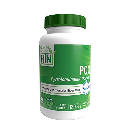 Health thru nutrition pureqq pyrroloquinoline quinone (pqq) vegec…