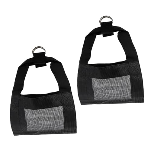 FONDOTIN 2pcs Livestock Crane Scale Harness for Small Dogs Cats Pet Weighing Sling Breathable Mesh Design Easy to Use