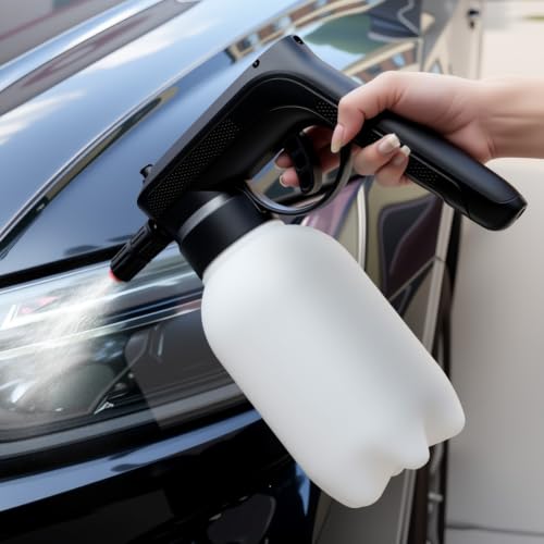 Pulverizador eléctrico de espuma 1,5L a batería en PE para lavado de coches y hogar 5