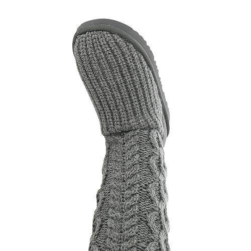UGG Classic Cardi Cabled Knit K Girls Boot2