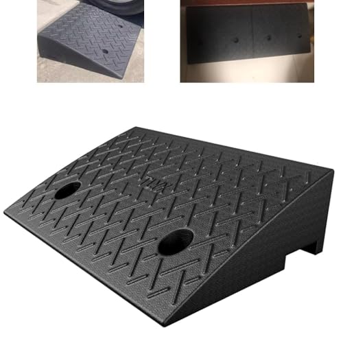 GZKDKZB Rampas para sillas de Ruedas de umbral con elevación de 4 y 5 Pulgadas, rampa de bordillo para Puertas, Scooters y escaleras, rampas de Entrada de vehículos de Alta Resistencia, ra