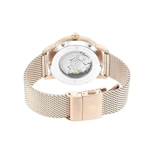 Titan Mechanical Silver Dial Stainless Steel Strap Analog Watch for Men-NS90110WM01 - Image 4