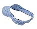 Greatlookz Glitter Sequin Visor for Ladies, Light Blue