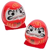 Photo Gallery decornijia 2 pezzi mini statuine dharma in giapponese rosse decorazione fortuna per auto e casa resistenti e sicuri Photo Gallery decornijia 2 pezzi mini statuine dharma in giapponese rosse decorazione fortuna per auto e casa resistenti e sicuri