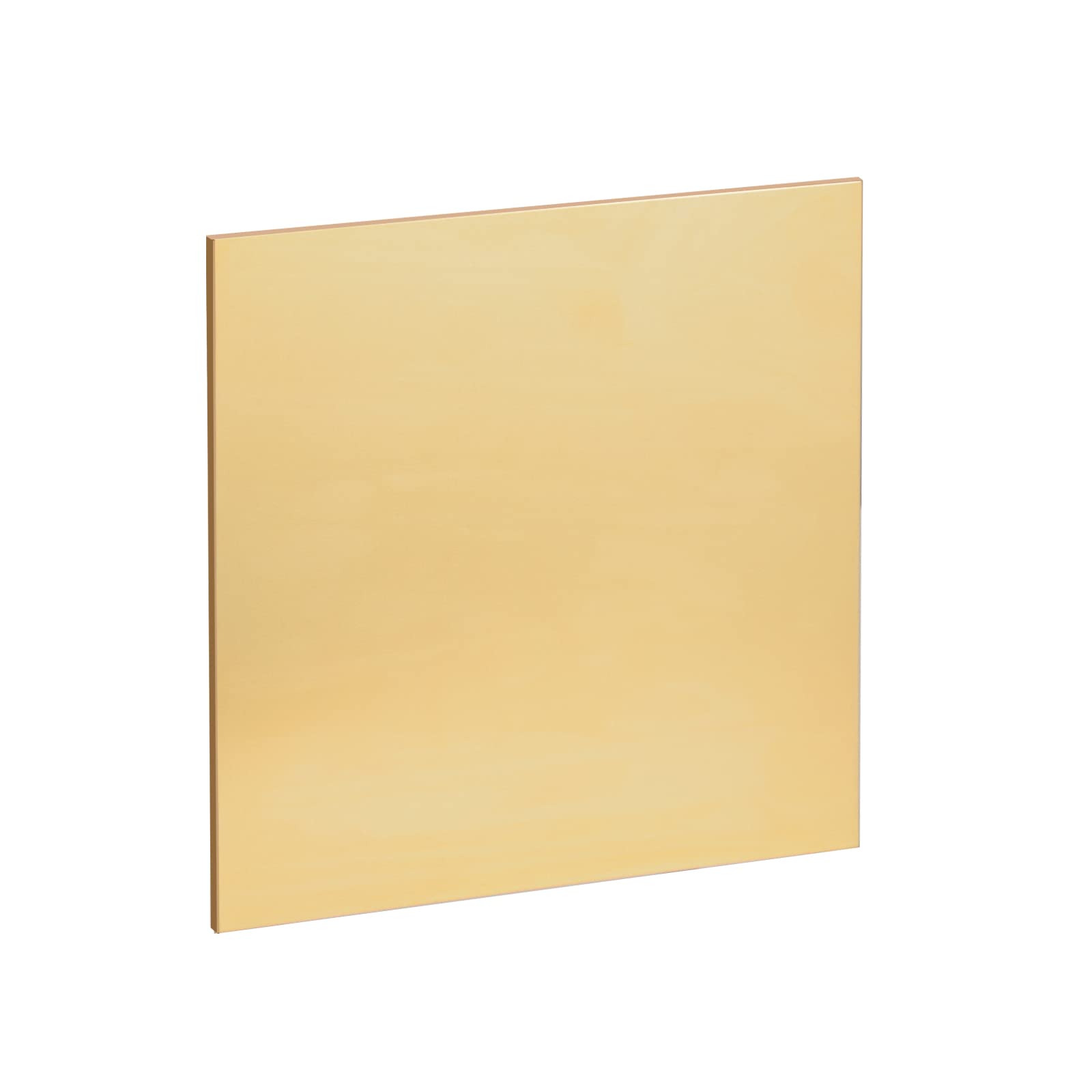 Messingplatte für Heimwerker, Heimwerker, Schmuckherstellung, 15,2 x 15,2 cm x 18 Gauge (18 Gauge), 2 Stück