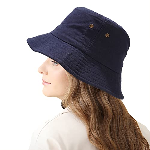 Image of Unisex Bucket Hat Summer UPF 50+ Sun Protection Outdoor Beach Fishing Travel Hiking Hat