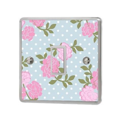 Shabby Chic Light Switch Sticker Vinyl Cover Cover
