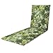 Produktbild Doppler Auflage Rollliege Living Palmen I Gartenliege-Polster 195x60x6cm aus Baumwolle & Polyester I Liegestuhl-Auflage weich & bequem I Liegenauflage zum Festbinden an Rollliege