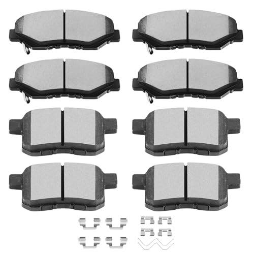 Image of D958 D1451 SCITOO Front Ceramic Rear Semi-Metal Brake Pads Kits 8pcs Fit For Honda For Accord 2011-2017