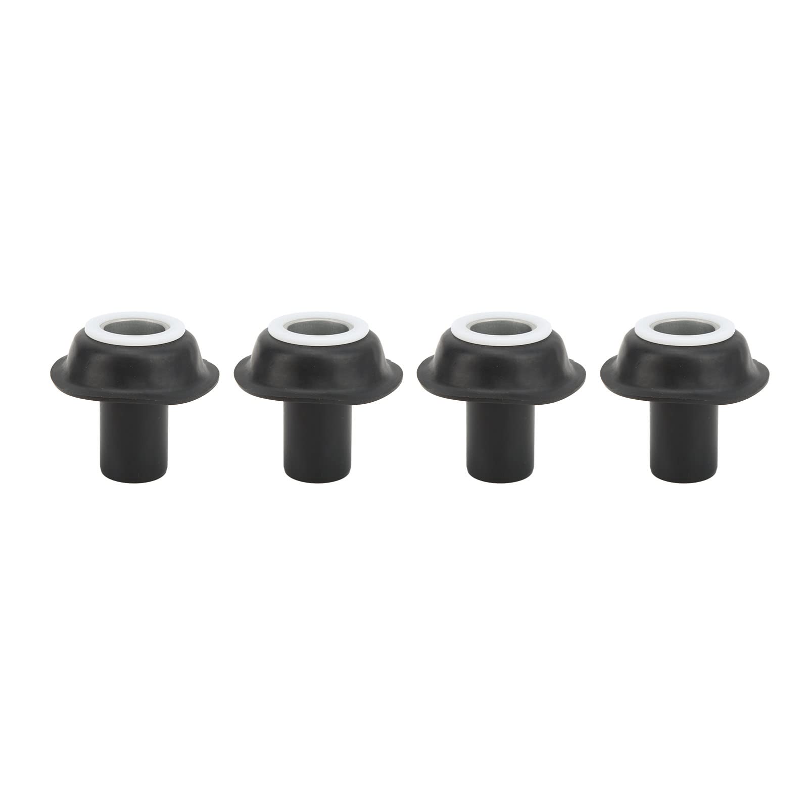 Tbest Kit de Diafragmas de Vacío de émbolo de Carburador, 4 Juegos de émbolo de Diafragmas de Vacío de Carburador de Repuesto para Vmax 1200 VMX1200 1985‑2007