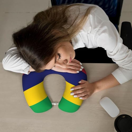 Almohada de espuma viscoelástica tamaño viaje cervical miniatura 6