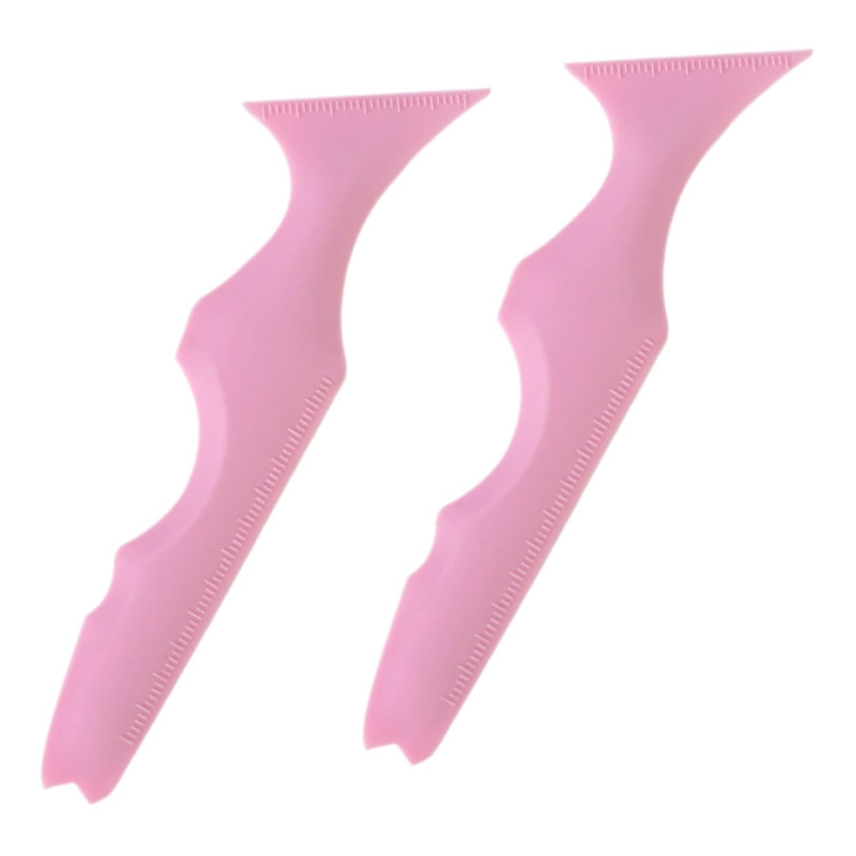 FOMIYES 8 Pz Righello di bellezza in silicone stencil per il trucco degli occhi Eyeliner makeup kit make up kit matita per sopracciglia stampo in resina aiuto per gli stampini per ombretto