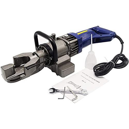 Dobladora eléctrica de Varillas corrugadas, Máquina dobladora de Varillas corrugadas con Perno de posicionamiento, Ángulo de doblado 0-130°, Velocidad 5S, Diámetro 4-20 mm, Máquina dobladora de Acero