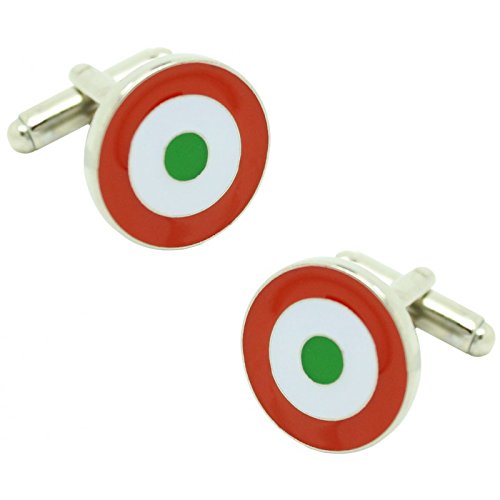 MasGemelos - Gemelos Escarapela Fuerzas Aereas Italia Cufflinks Cover