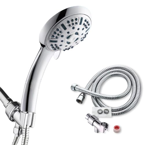 Shower Head With Handheld Water Saving 6 Functions 4