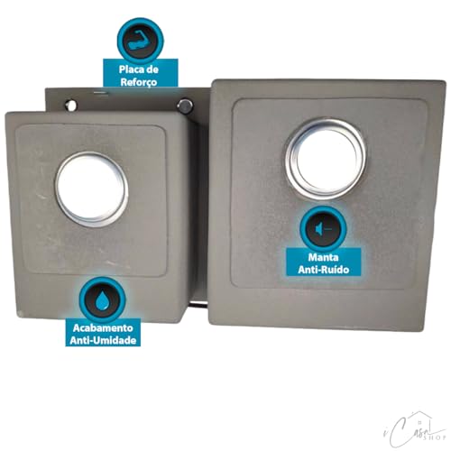 Cuba Gourmet Dupla Retangular com Acessórios em Aço Inox Escovado 78x48x22cm