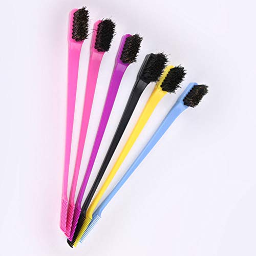 Pente de sobrancelha com cabeça dupla para sobrancelhas, pente de propósito, ferramenta de cuidados