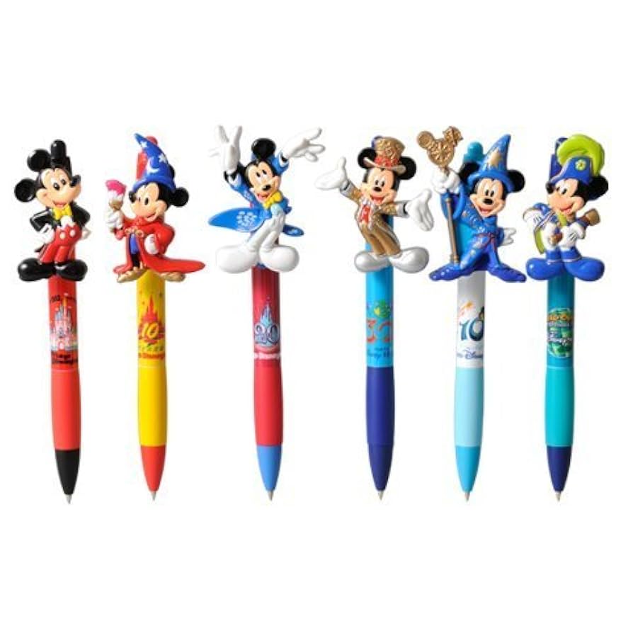 ディズニーペン5種セット Amazon | ボールペン 5本 セット (JETSTREAM) キャラクター大