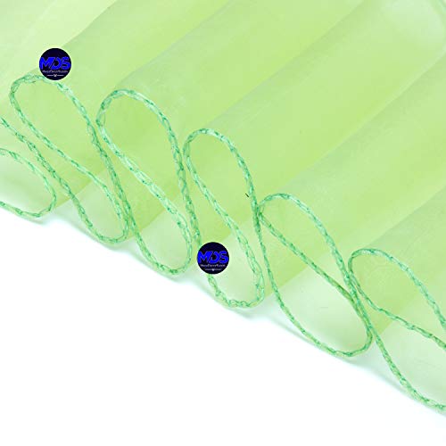 Mds Pack Of 100 Organza Chair Sashes Bow Sash For Wedding And Events Supplies Party Decoration Chair Cover Sash -Apple Green #TOP4