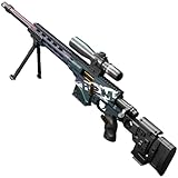 Spielzeug Scharfschützengewehr Mit Kind geeignet Sniper Toy Gun Mit Zubehör 97 cm Geeignet für Kinder ab 7 Jahren Outdoor-Aktivitäten