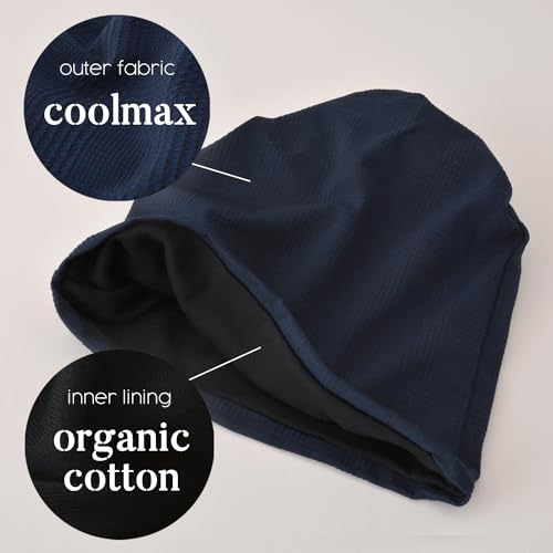 Organic Cotton Neck Gaiter Beanie for Men & Women, Winter Ski Face Covering & Summer Workout Headband4